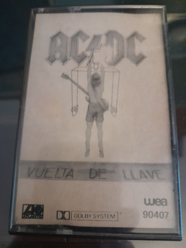 Cassette Acdc Vuelta De Llave