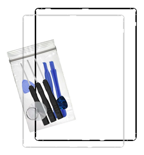Paquete De 2 Marco Bisel Para iPad 2 3 4 Guarda Polvo +kit