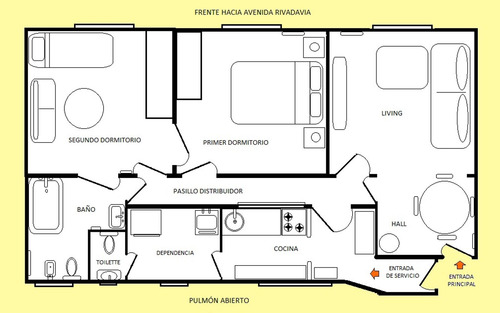Imagen 25 de 25 de Venta De Hermoso Departamento 3 Amb Y Dependencia