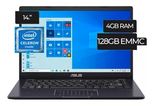 Notebook Asus E410ma/14/celeron/4gb/128ssd