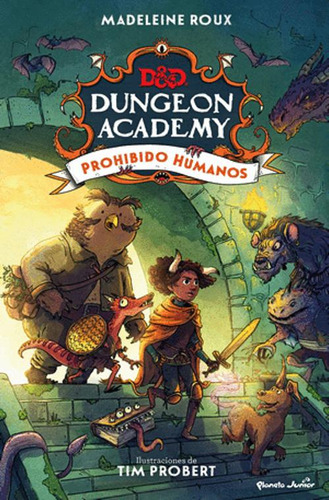 Libro Dungeons & Dragons. Dungeon Academy. Prohibido Humano