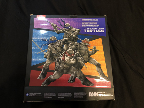 Bst Axn Tmnt Y Foot Soldier 4 Pack Turtles Ninja Tortugas (Usado)