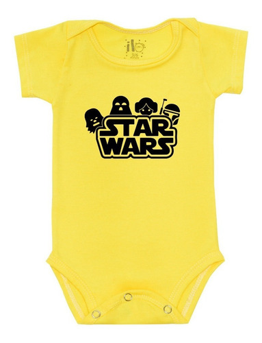 Body Bebe Star Wars 100% Algodón (1) | Cuotas sin interés