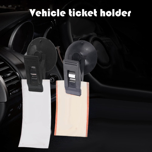 Clip De Ventosa Para Coche, Abrazadera De Ventosa Redonda