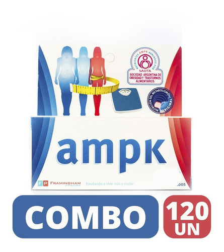 Ampk X 120 Comprimidos - Tratamiento Completo