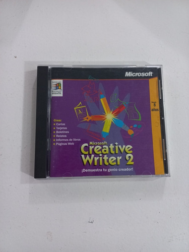 Creative Writer 2 De Microsoft Cd (caja Original) Sin Uso