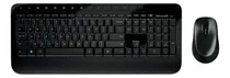 Comprar Kit de teclado y mouse inalámbrico Microsoft 2000 Inglés US de color negro