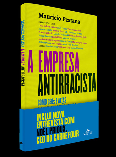A empresa antirracista, de Pestana, Maurício. Editora Nova Fronteira Participações S/A, capa mole em português, 2021