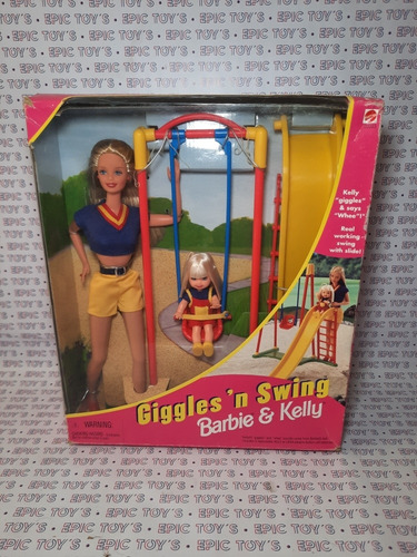 Barbie Y Kelly Giggles And Swing Columpio Vintage  