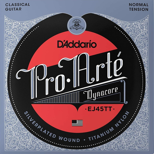 Cuerdas D´addario Pro Arte Made In Usa Dadario Ej45tt