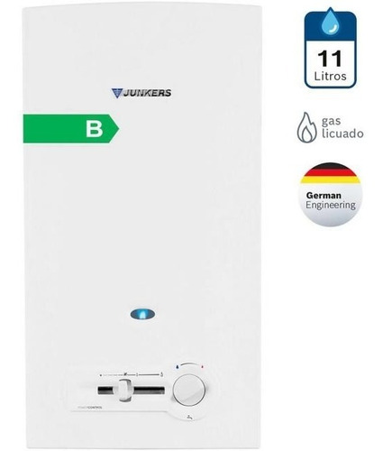 Calefont Gas Licuado 11 Litros Tiro Natural Junkers