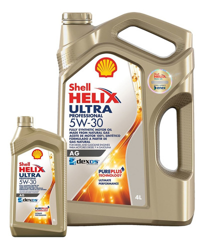 5 Lt Aceite De Motor Ultra Pro Ag 5w30 Sintético