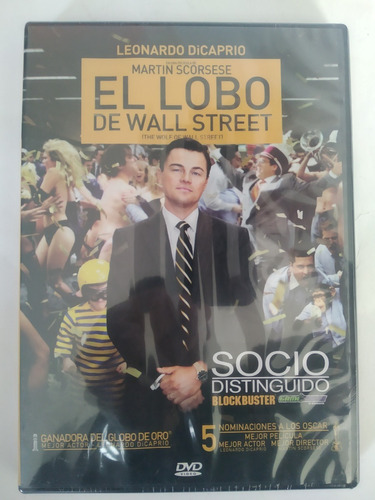 El Lobo De Wall Street  Dvd