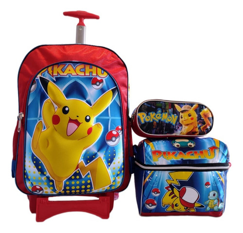 Mochila Pokémon Para Primaria 