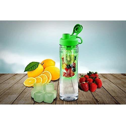 Fruta Infuser Tritan Water Bottle, Verde, 28 Accme