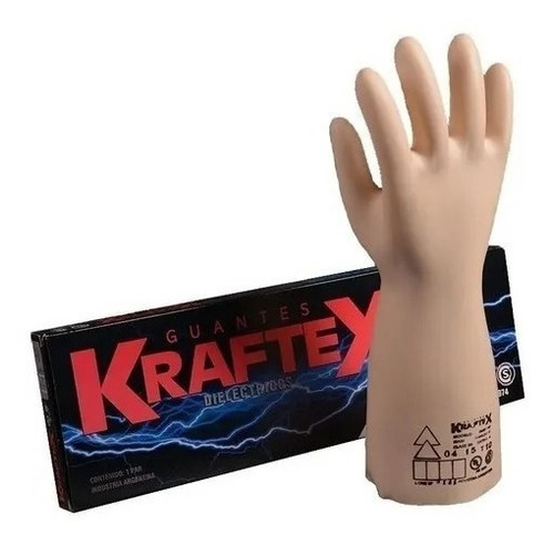 Guantes Dielectricos Kraftex Clase 0 - 5000 V