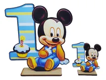 Comprar Centro De Mesa Economico X 10u Mickey Bebe 1 Año