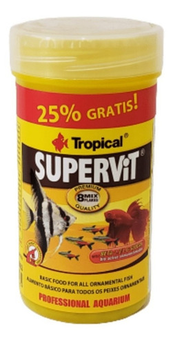 Tropical Ração Para Peixes Supervit 20g +25%