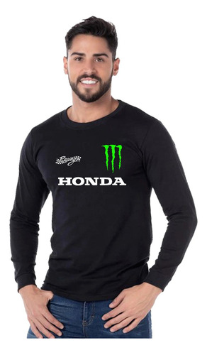 Poleras Manga Larga Honda