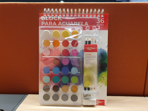 Set De Arte Da Vinci Acuarela 39 Piezas