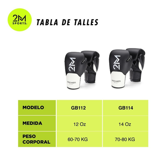 Imagen 8 de 10 de Guantes De Boxeo 12 Y 14 Oz Velcro Importado Profesional Box