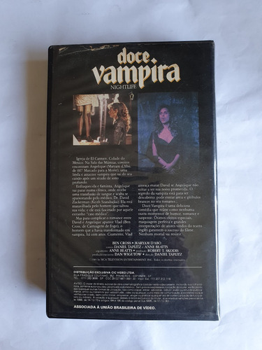 Vhs Doce Vampira, Ben Cross, Maryam D'abo, Keith Szarabajk (Usado)