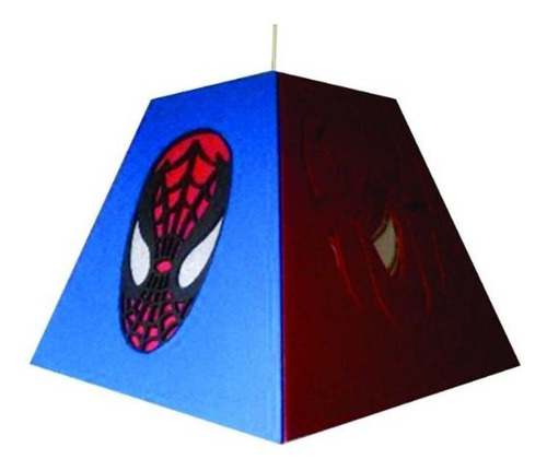 Lampara Colgante Spiderman-hombre Araña 1 Luz - Lámparas