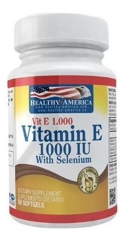 Vitamina E 1000 Iu Con Selenium 50 - Unidad a $1178