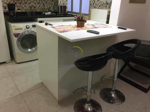 Imagem 2 de 14 de Apartamento Com 1 Dorm, Itararé, São Vicente - R$ 215 Mil, Cod: 2855 - V2855