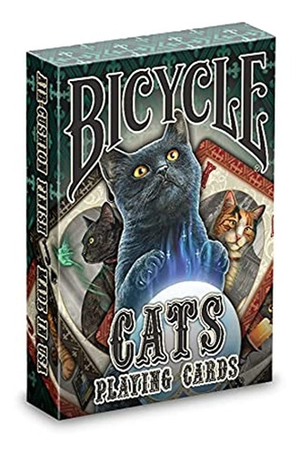 Juegos De Cartas - Gato De Bicicleta Diseñado  Lisa Parker.