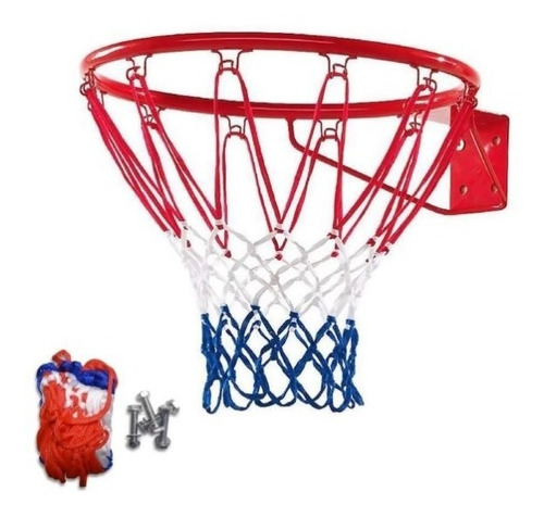 Aro Basketball Malla,oficial 45cm Diametro 16mm / Tuttis