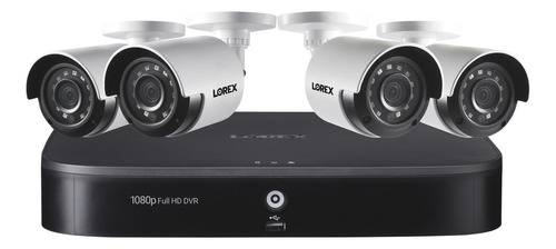 Kit Lorex 8 Canales Hd 1080p Dvr Vision Nocturna + Disco 1tb