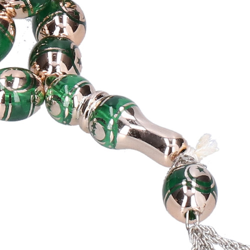 Perlas De Oración Ópticas Para Artículos Religiosos, Grabada