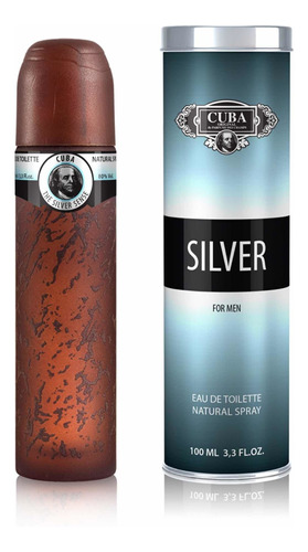 Perfume Cuba Silver - mL a $778