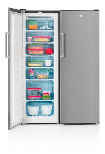 Heladera Y Freezer 335+245 Lts. Vondom Acero - Cuotas