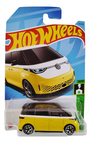 Hot Wheels Volkswagen Id Buzz Van Combi Amarilla 173/250