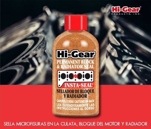 Insta-seal® Sellador Permanente Bloque Del Motor Y Radiador