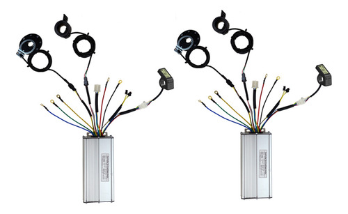 2 Controladores De Onda Sinusoidal Eléctrica Para Bicicleta