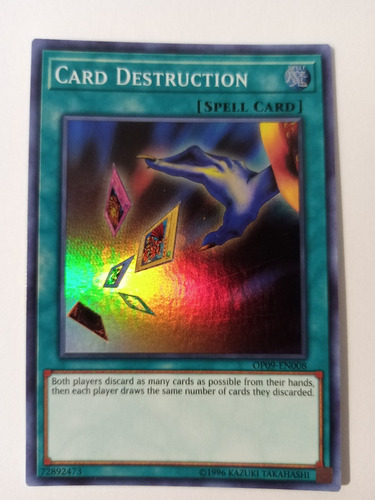 Card Destruction - Super Rare    Op09