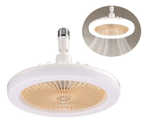 Lámpara De Techo Led Ajustable Pequeña 30w Con Ventilador