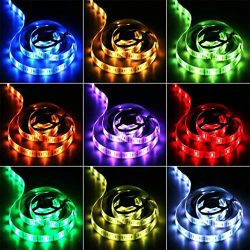 Tira De Luces Led Dervacle, 6m/20ft, Rgb Cambio De Color, 18