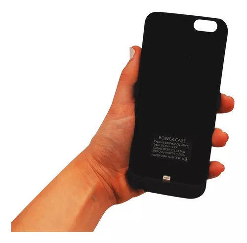cansado Parásito Pigmento Funda Power Case Soul Bateria Cargador iPhone 6s 6 7 8 Plus 8000mah Y iPhone  6s 6 7 8 5500mah