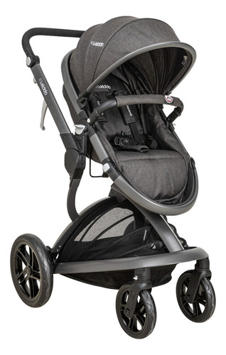 Carrinho De Bebê Quantum Kiddo Preto Tamanho Único
