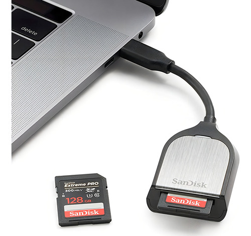 Leitor de Cartão de Memória Sd Sandisk Extreme Pro Usb-c