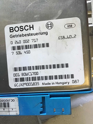 Computadora Ecu Transmisión Bmw X5 740i 2001 0 260 002 717 (Usado)