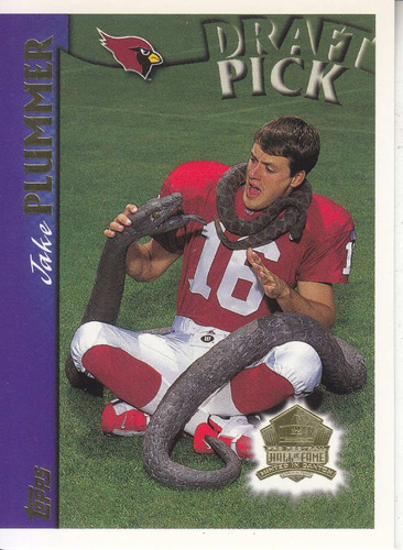 1997 Topps Minted In Canton Rookie Jake Plummer Qb Cards