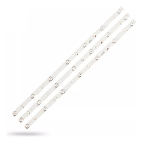 Dt 3 Tiras Con 7 Led Para Tv 32 Polaroid Ptv3215led