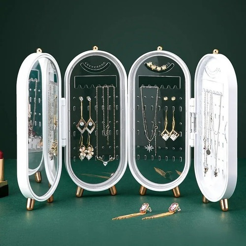 Imagen 8 de 9 de Organizador De Joyas Joyero Aros Anillos Decoracion Portatil