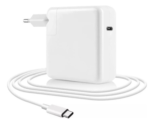Cargador 61w Usb Tipo-c Magsafe Para Macbook Pro + Cable Usb
