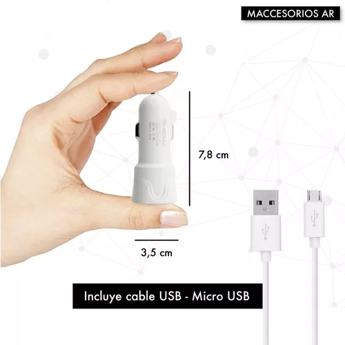 PH26 - Cargador rápido de 3 A + cable USB para Oppo A15 - Cargador ultra  potente 3 A con cable micro USB - Transferencia de datos ultrarrápida :  .es: Electrónica